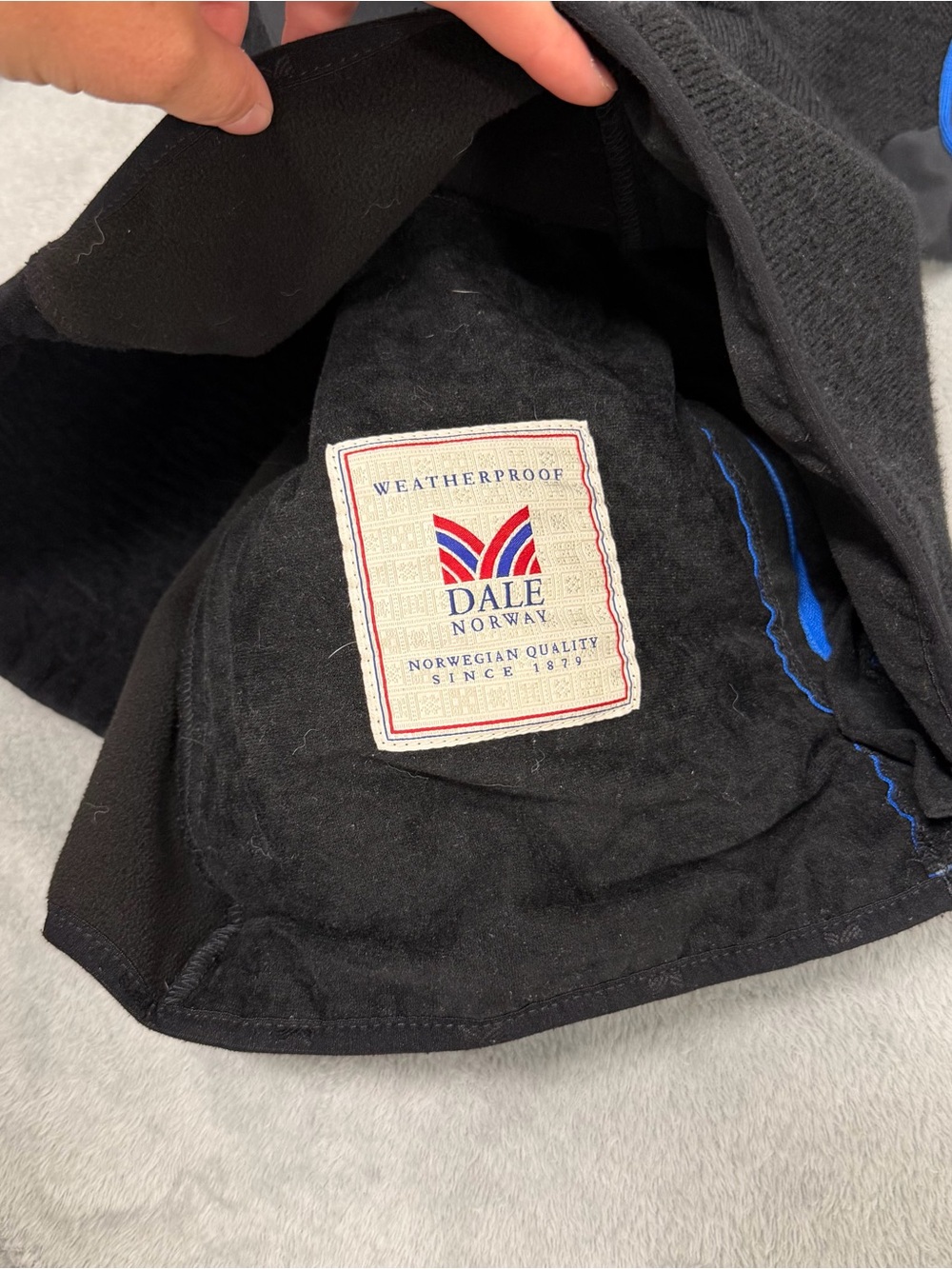 Dale of Norway N-5721 Dalekvam Wool Full Zip Winter Jacket Black Mens 2XL - Picture 12 of 16
